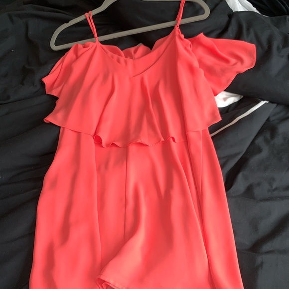 Coral dress - Picture 2 of 2